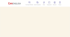 Desktop Screenshot of canenglish.com.tr