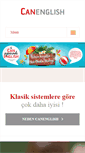 Mobile Screenshot of canenglish.com.tr